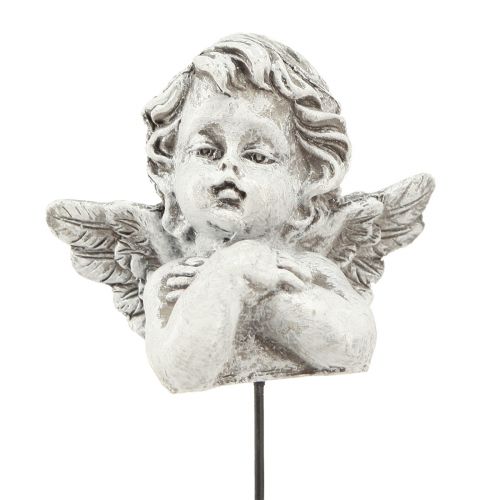 Floristik24 Décoration funéraire ange sur bâton décoration pour arrangement 5,5 cm 4 pcs
