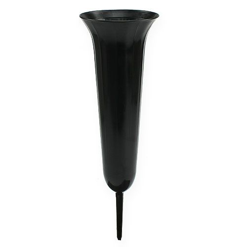 Floristik24 Vase funéraire, vase de cimetière, vase enfichable