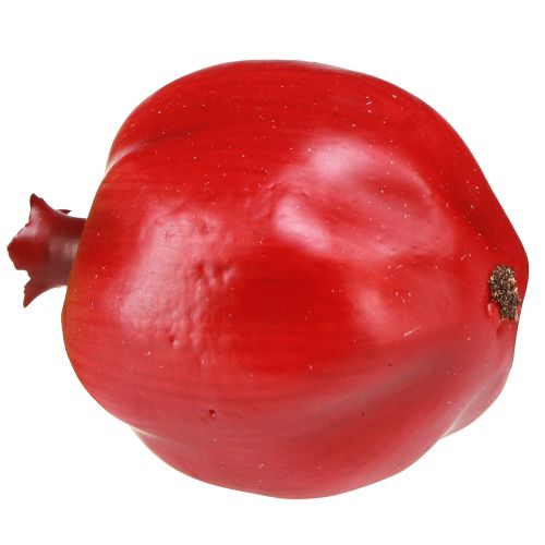 Article Décoration de fenêtre rouge artificielle de fruit décoratif de grenade 10,5 cm