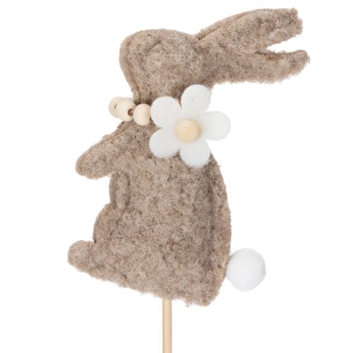 Floristik24 Figurine décorative de lapin de Pâques pour les décorations printanières et les accents saisonniers, 42 cm, lot de 8