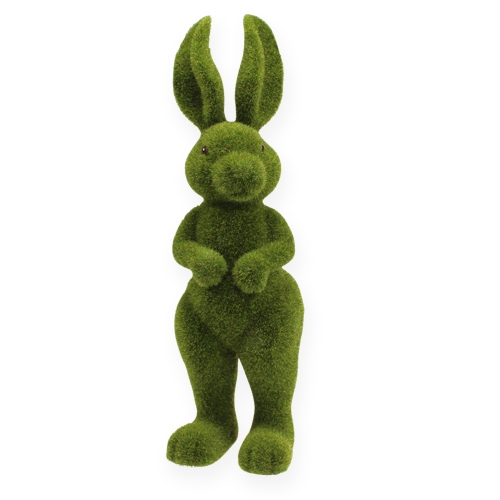 Floristik24 Lapin de Pâques vert foncé 44cm