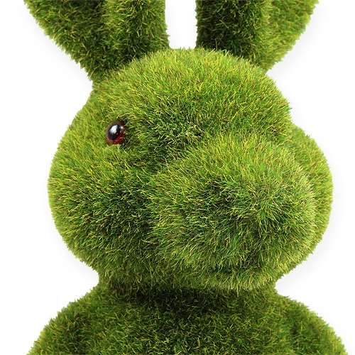 Floristik24 Lapin de Pâques vert foncé 44cm