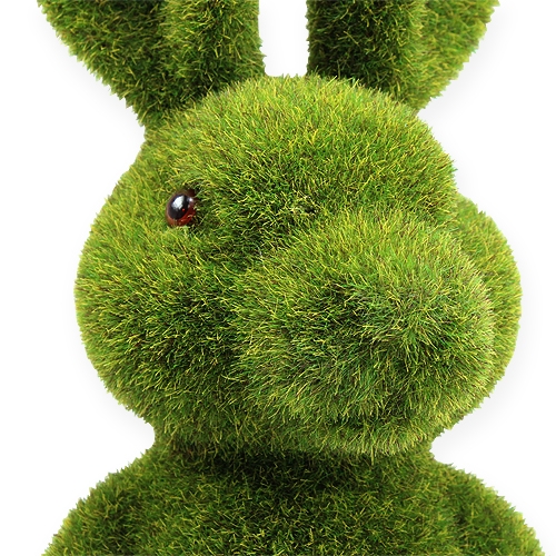 Article Lapin de Pâques vert foncé 44cm