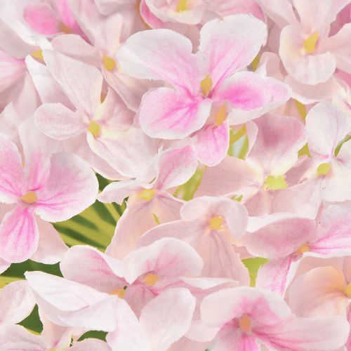 Floristik24 Hortensia artificiel rose clair fleur artificielle rose Ø15,5cm 45cm
