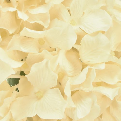 Article Couronne d'hortensias crème hortensias artificiels Ø40cm