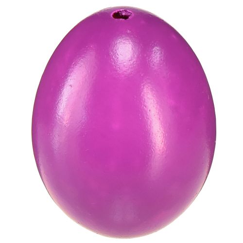 Article Oeufs de Pâques oeufs de poule roses vidés colorés Ø4cm 10 pcs