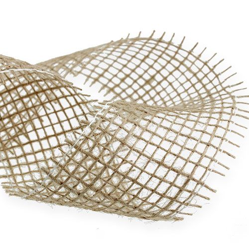 Article Ruban de jute nature 5cm 40m