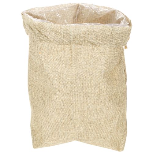 Sac en jute 20×10cm H30cm Sac cadeau | Floristik24.fr