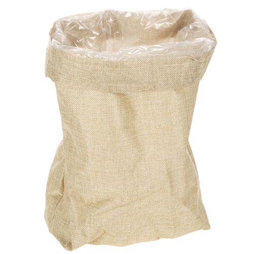 Sac en jute 28×10cm H40cm | Floristik24.fr