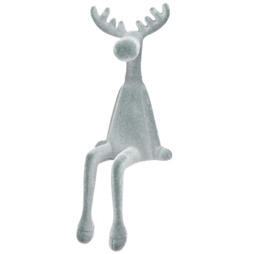 Bordure décorative Elk H31cm Gris 3 pièces