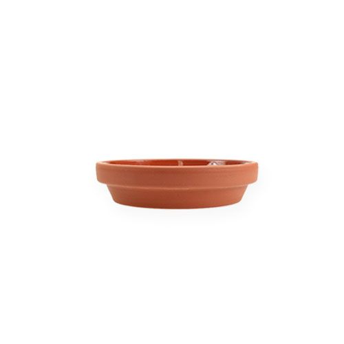 Floristik24 Sous-verre terre cuite en terre cuite Ø5cm