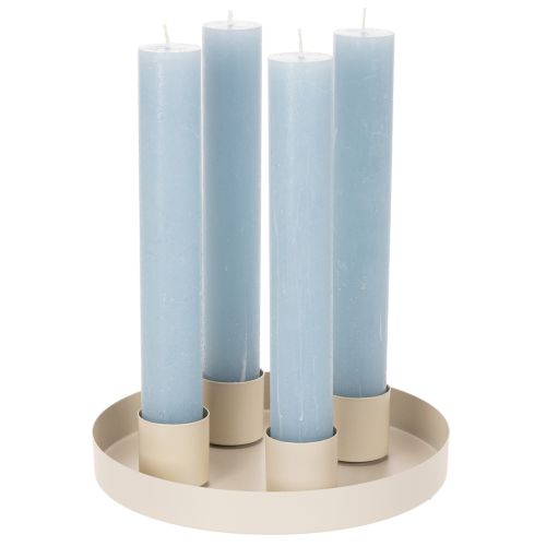 Lot de 4 porte-bougies