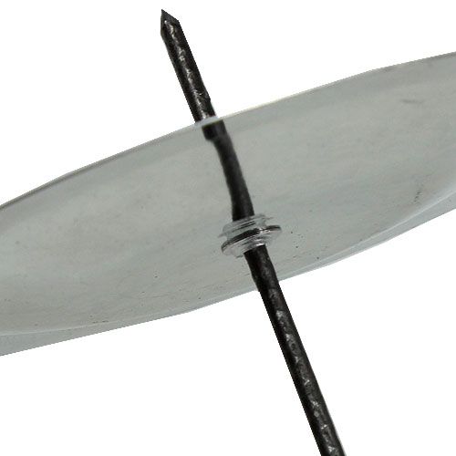 Floristik24 Bougeoir avec épine, argent 6 cm, 36 pcs