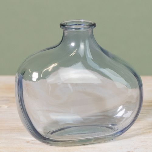 Article Petit vase en verre transparent moderne mini vase en verre 11 × 6 × 10 cm 3 pièces