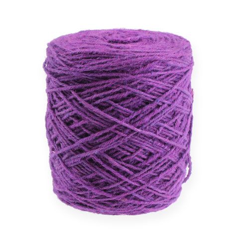 Floristik24 Ficelle décorative mauve 3,5 mm 470 m