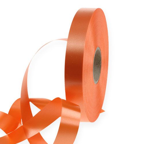 Ruban à friser orange 19mm 100m