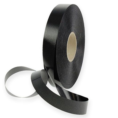 Ruban à friser noir 19mm 100m