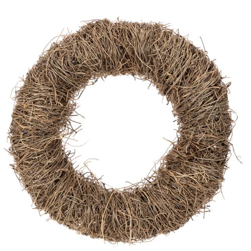 Couronne en sarments de vigne, 25 cm, pour bricolage et décoration
