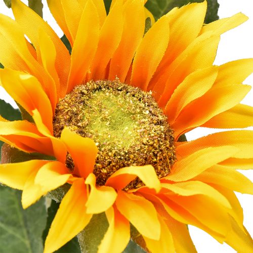 Floristik24 Tournesols artificiels jaunes 80cm