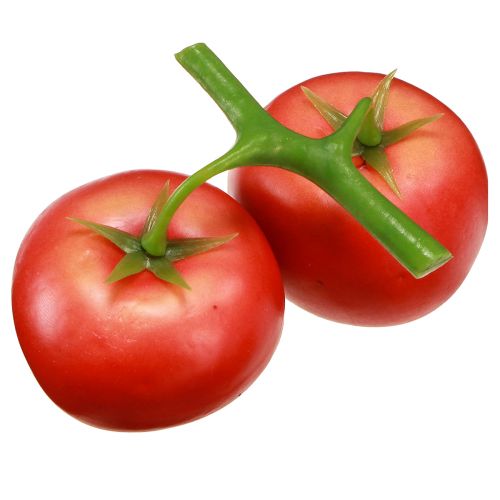 Floristik24 Tomates artificielles tomates de vigne décoratives rouges Ø6cm 5 pcs