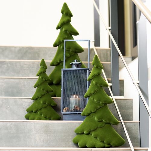 Article Sapin de Noël artificiel vert sapin floqué 45cm