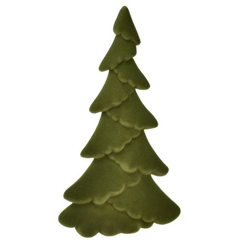 Sapin de Noël artificiel vert sapin floqué 45cm