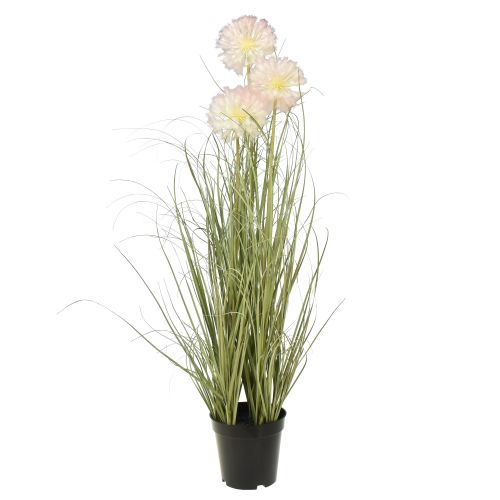Article Fleurs artificielles boule décorative fleur allium oignon ornemental artificiel 78cm