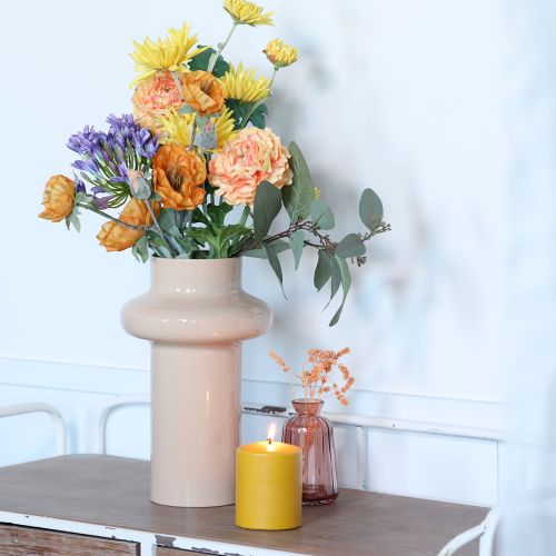Article Fleurs artificielles Coquelicot Artificiel Coquelicot Décoratif Orange 48cm