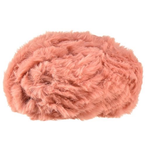 Article Cordon en fausse fourrure cordon rose cordon décoratif en fourrure artificielle 50g 30m