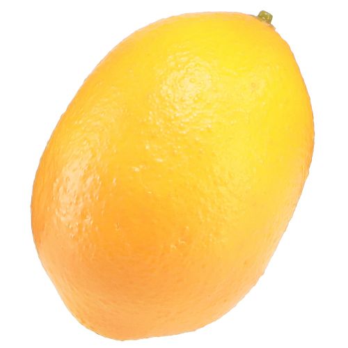 Floristik24 Citron artificiel décoratif méditerranéen Ø6,5cm 9cm