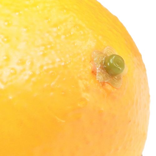 Article Citron artificiel décoratif méditerranéen Ø6,5cm 9cm