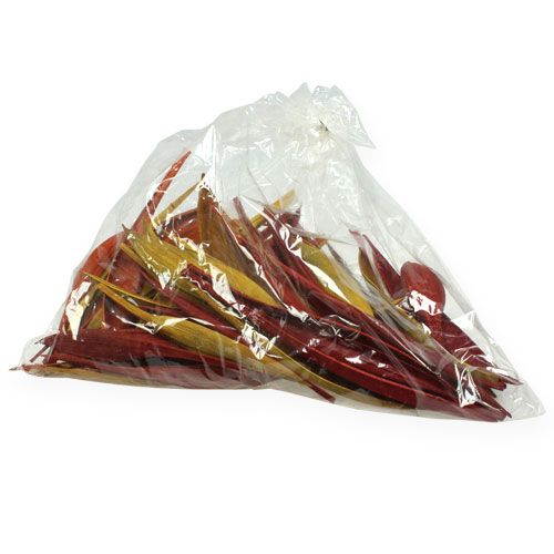 Floristik24 Feuille de coco mini âne tricolore. 0,5 kg