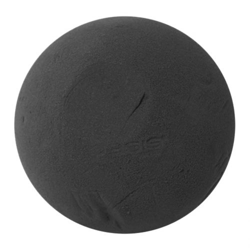 Floristik24 Boule mousse florale, noire Ø20cm