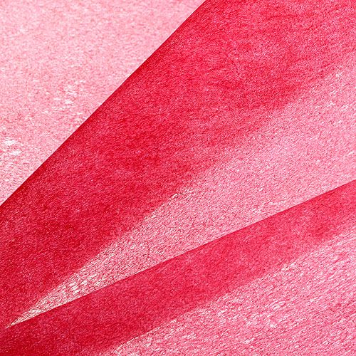 Article Polaire décorative 60cm x 20m rouge baccarat