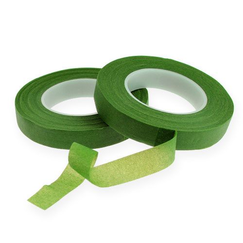 Floristik24 OASIS® Flower Tape vert clair 13mm 2 pcs