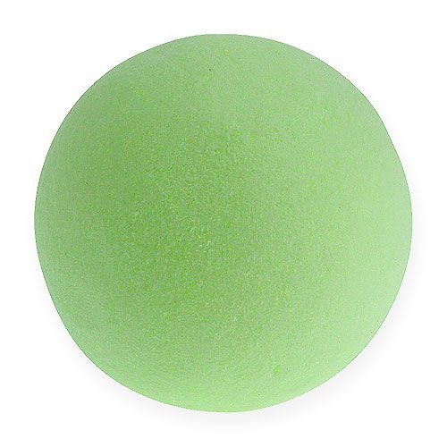 Floristik24 Boules de mousse florale couleur verte 9 cm (lot de 4)