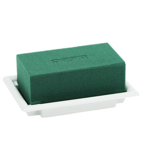 Floristik24 OASIS® Table Deco Mini carreaux de mousse florale 13cm×9cm×5cm 16 pcs