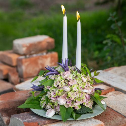 Article Boule en mousse florale petite verte Ø12cm 5 pcs