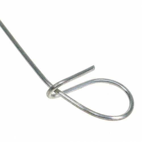 Article Fil de reliure à œillets argent galvanisé 1mm x 120mm 100 pièces