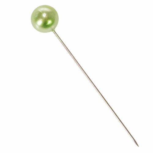 Épingles à tête perlée vert