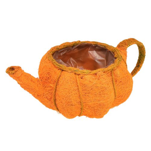 Article Cache-pot décoration citrouille orange jaune vert Ø19cm H12cm