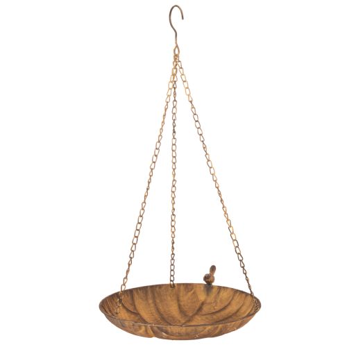 Coupe suspendue décorative, décoration de jardin, aspect rouille, Ø31cm, L62cm acheter | Floristik24.fr
