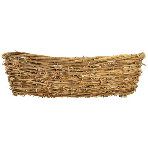 Article Bol à plantes bol à fleurs de vigne naturel ovale 40x19x11,5cm