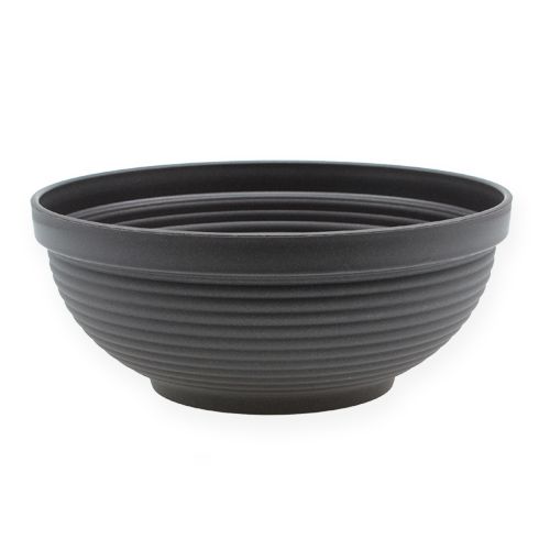 Article Bol R en plastique anthracite Ø13cm - 19cm 10pcs