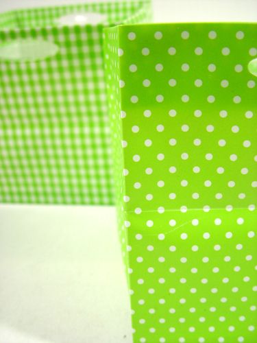 Floristik24 Sac plastique 10,5x10,5cm 16 pièces vert