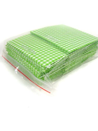 Floristik24 Sac plastique 10,5x10,5cm 16 pièces vert