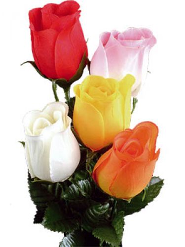 Floristik24 Couleur rose 72 pièces