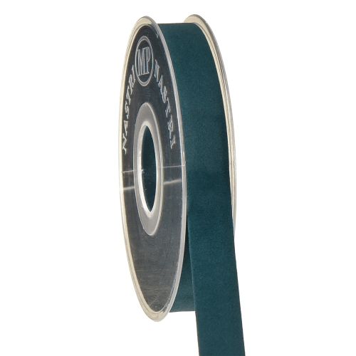 Ruban de velours bleu pour bijoux, cadeau, 15 mm, 7 m