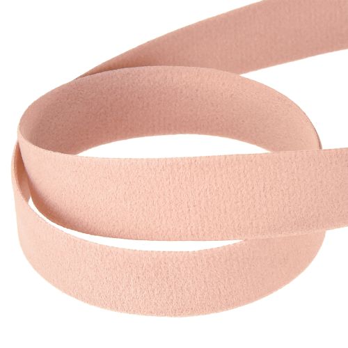 Article Ruban de velours rose pour bijoux, ruban cadeau, 15 mm, 7 m