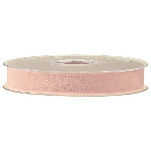 Article Ruban de velours rose pour bijoux, ruban cadeau, 15 mm, 7 m